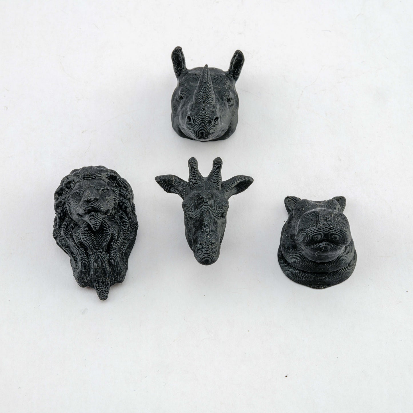 Safari Animal Heads Drawer knobs